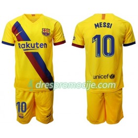 FC Barcelona Dres Lionel Messi 10 Dječji Gostujući 2019/2020 Kratkih Rukava